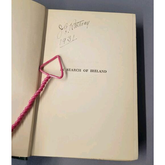 In Search Of Ireland by H.V. Morton Vintage 3rd Edition 1931 Hardcover Book - Picture 5 of 16